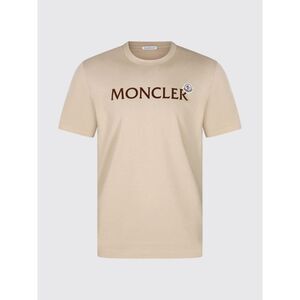 Moncler T-Shirt Men Beige
